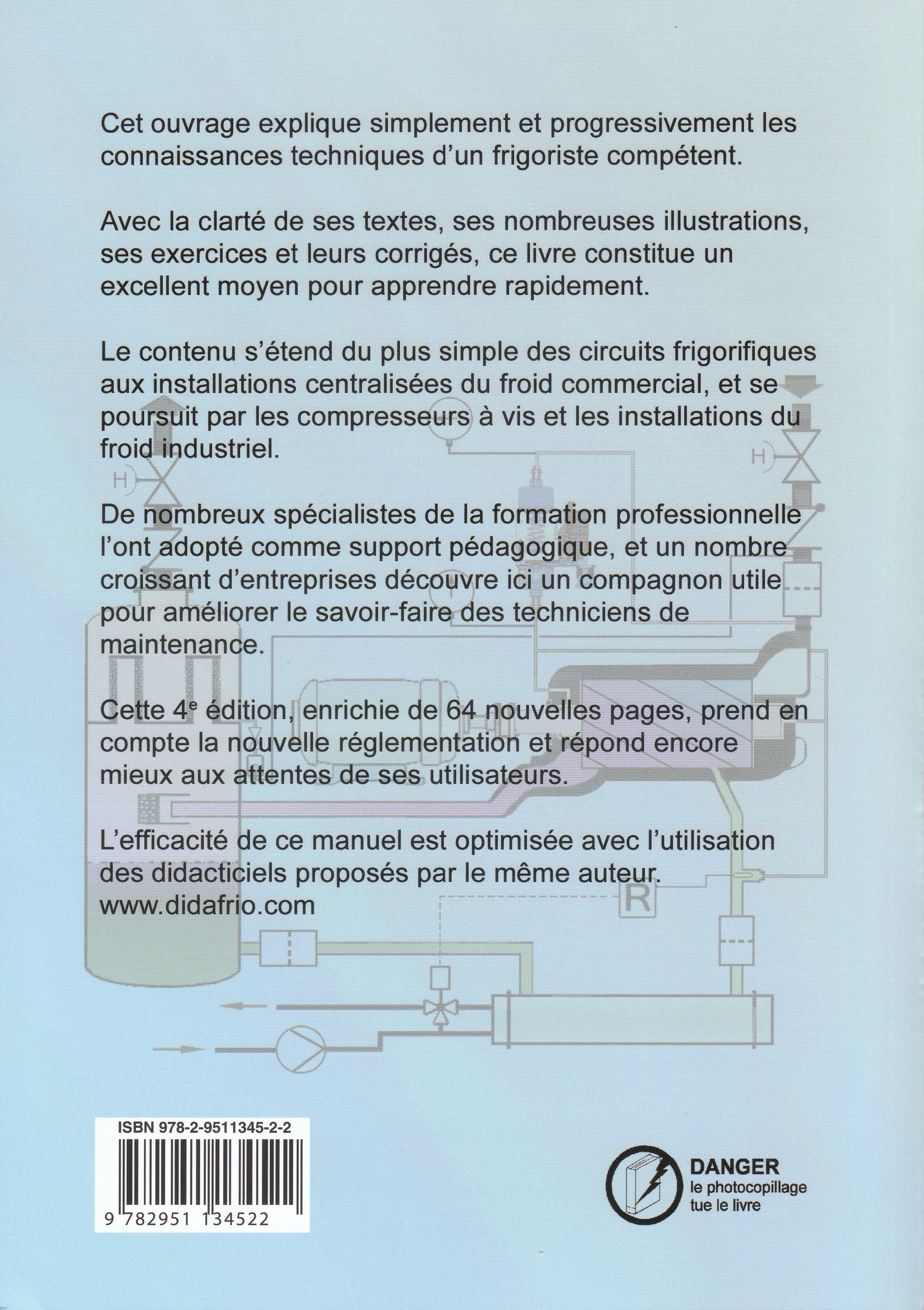 Manuel technique : Réfrigération et refroidissement