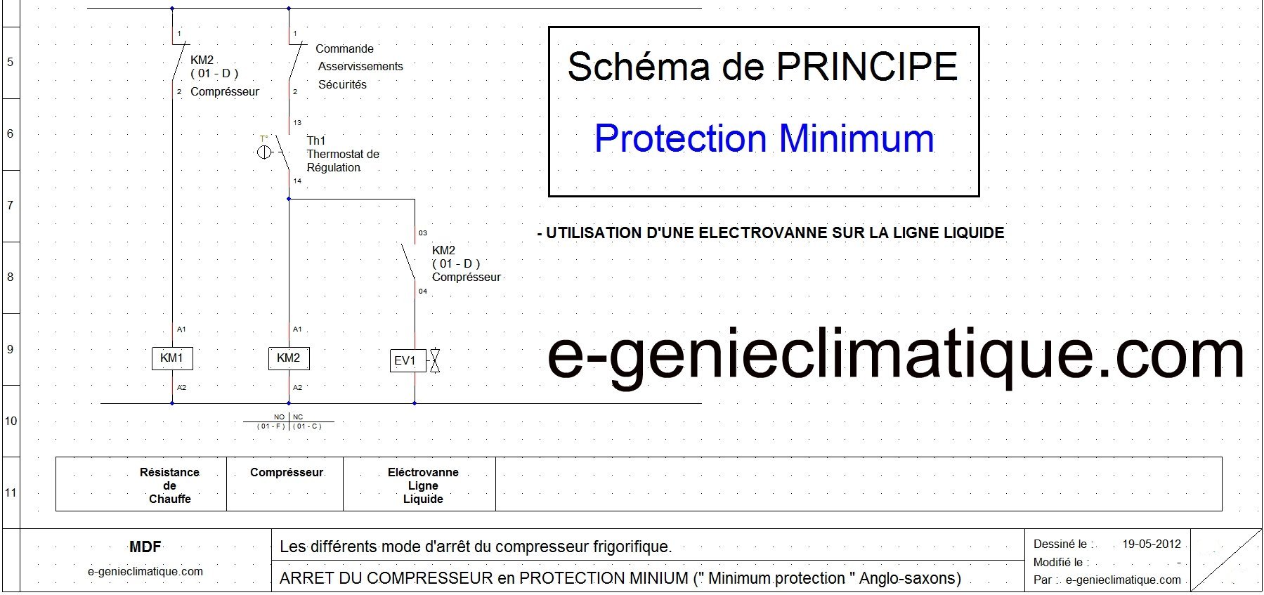 schéma électrique chauffe eau