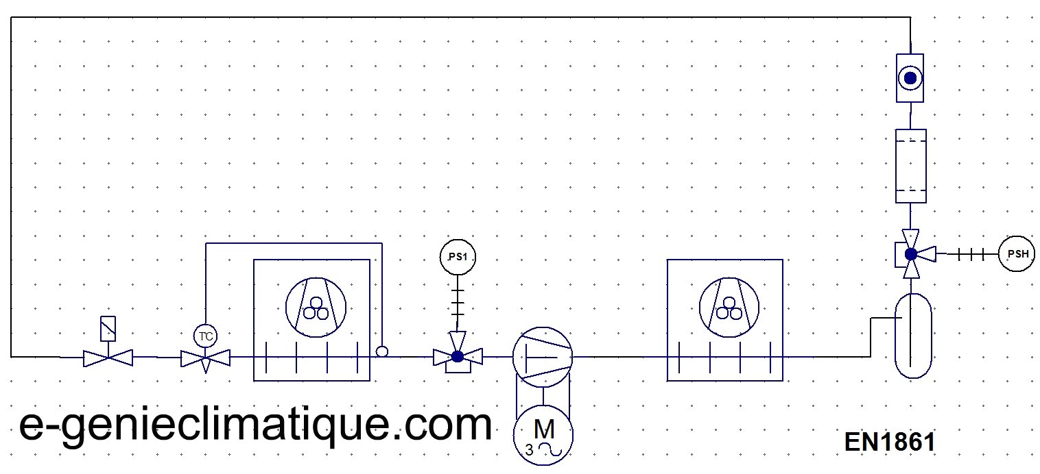 Schema circuit fluidique