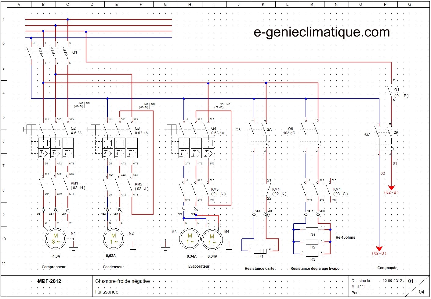 schéma installation chauffe eau électrique