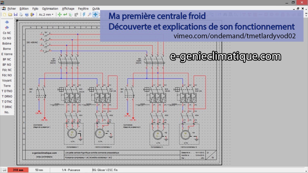 VOD02-schema_electrique_puissance_commande_d_une_petite_centrale_froid