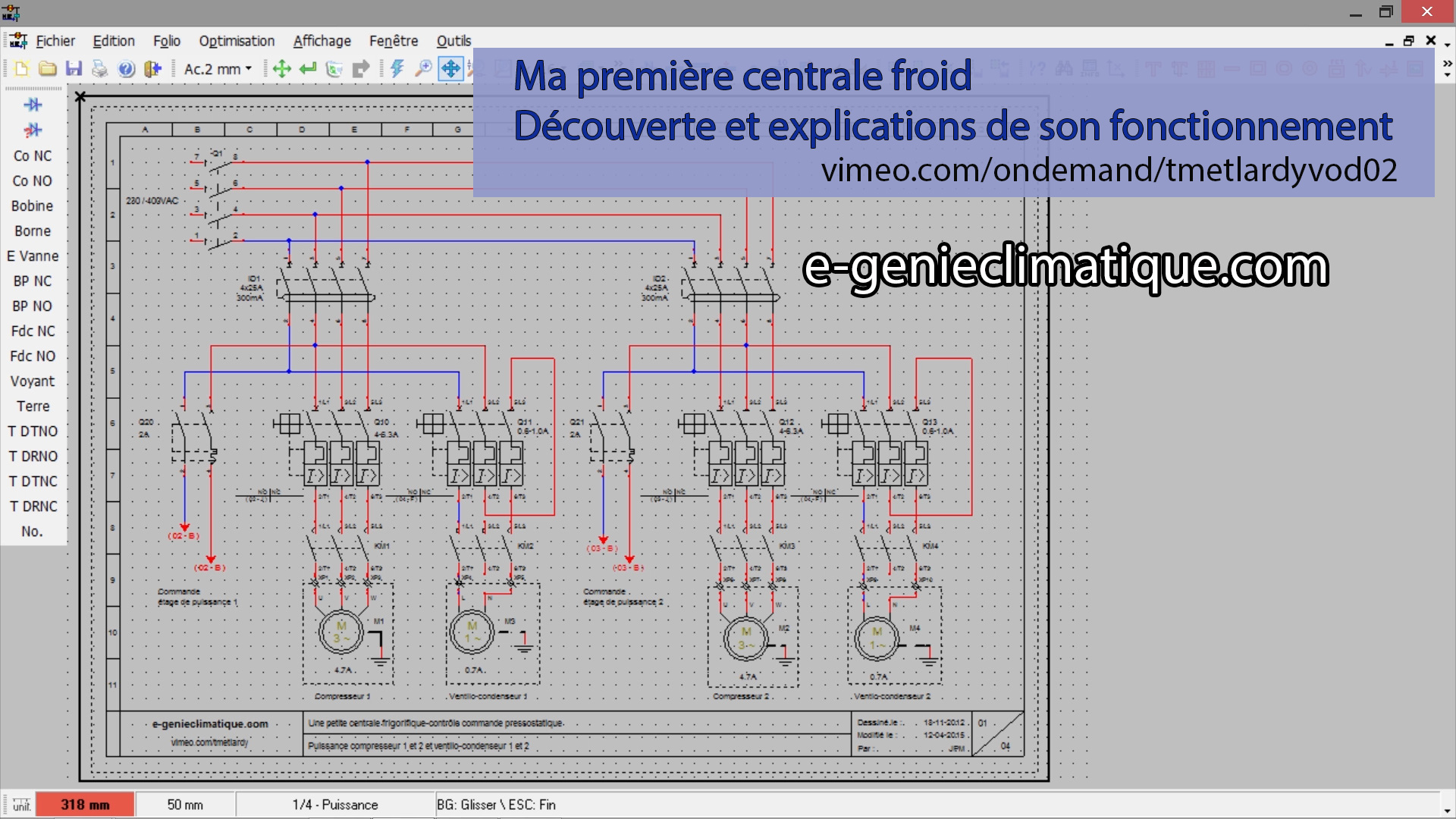 Vod02 Ma Premiere Centrale Froid Decouverte Et Explications De Son
