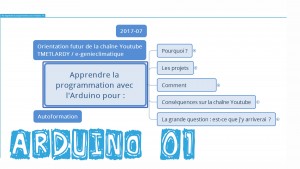 Arduino01-Présentation projet et orientation de la chaine YouTube TMETLARDY e-genieclimatique