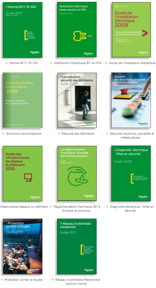 Les guides Schneider Electric 