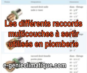 Plomberie12-Les raccords multicouches à sertir