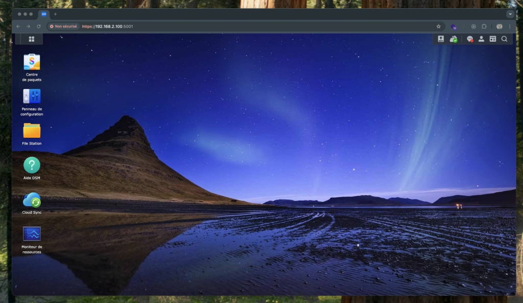 interface Synology
